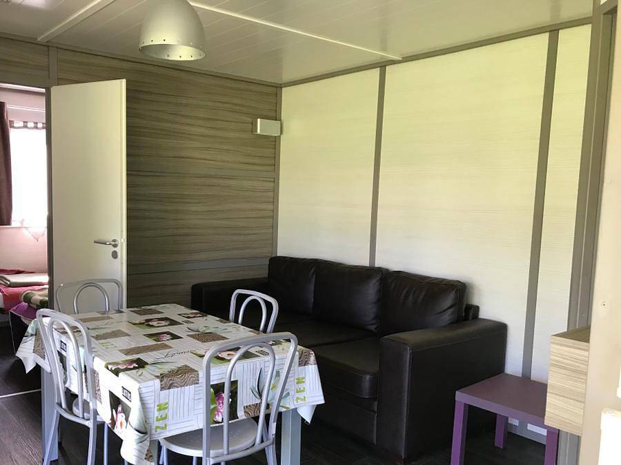 Camping Domaine du Scorff - Chalet 4 personas - Chalet Ker O'zen, Ker Meuh y Ker Kitch 2 habitaciones in Kernascléden, Pontivy region