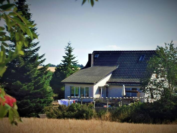 Ferienwohnung für 8 Personen, mit Terrasse und Garten sowie Ausblick in Stiege im Harz - 2