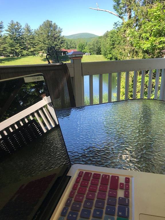 Schönes Seeufer-Haus im Bereich North Adams / Williamstown in North Adams, Berkshire County