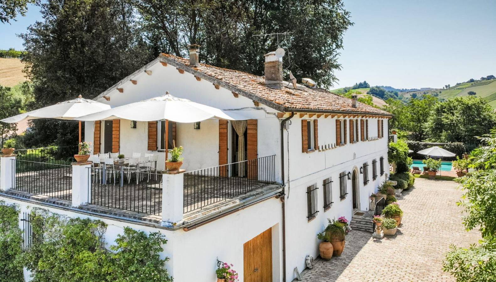 Villa La Picena in Ripatransone, Ascoli Piceno Provinz