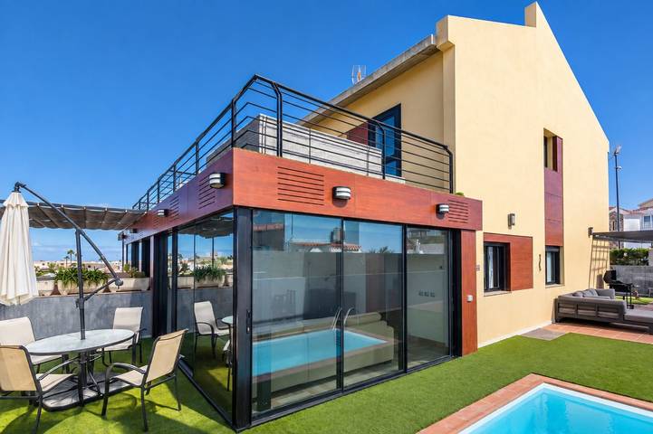 Ferienhaus für 5 Personen mit Terrasse in Arguineguin, Mogán