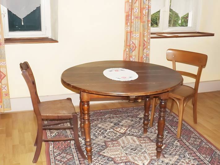 Chambre d'hôtes 'Chambre Familiale' avec vue sur la montagne, terrasse partagée et Wi-Fi in Thannenkirch, Parc naturel régional des Ballons des Vosges