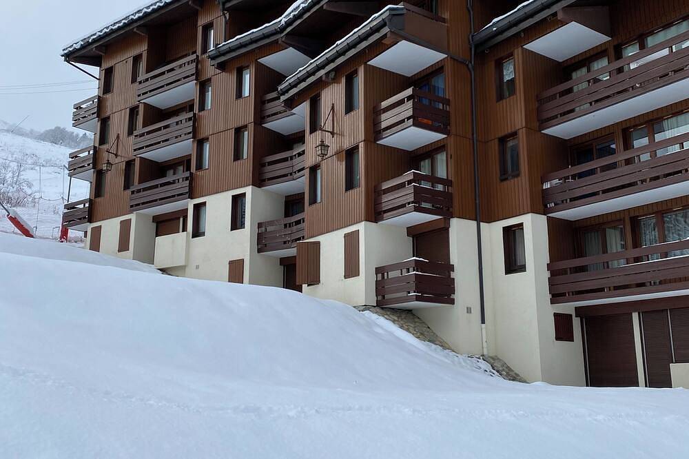 Ganze Wohnung, Charming T2 - At the foot of the slopes with parking, mountain view! in Valmorel, Les Avanchers-Valmorel