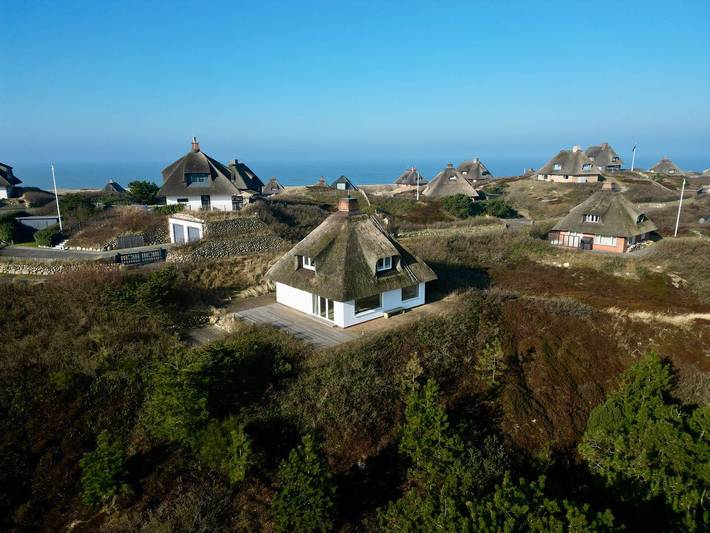 Ferienhaus für 4 Personen, mit Terrasse und Ausblick