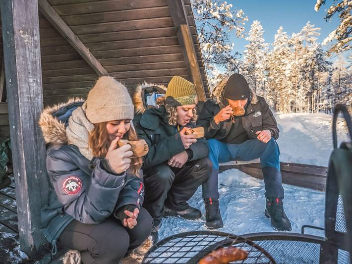Lystikämän elämys in Rovaniemi, Lappland