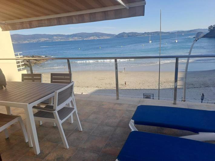Apartamento de férias para 6 pessoas, com Varanda e Terraço e ainda Vista em Portonovo