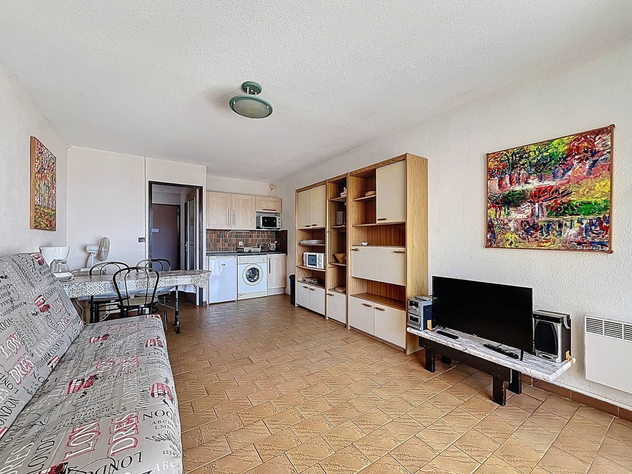 Ganze Wohnung, Studio in Palavas-les-Flots - 4 Schlafplätze, Parkplatz und Wlan in Palavas-les-Flots, Côte d'Améthyste