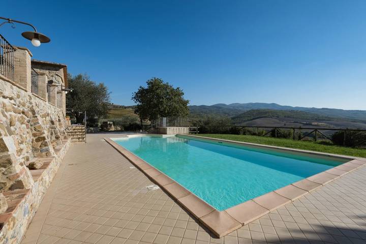 Villa für 14 Personen, mit Pool und Garten sowie Balkon in der Toskana - 4