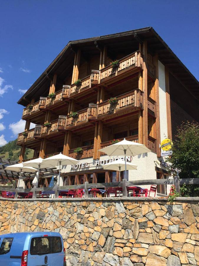 Hotel für 2 Personen, mit Terrasse in Visperterminen