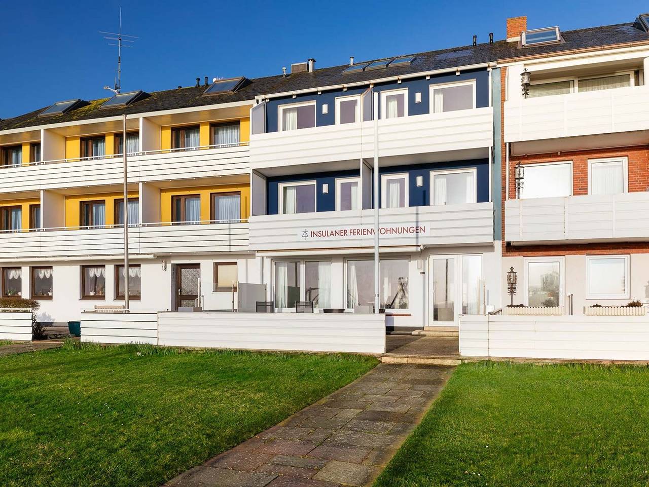 Ganze Ferienwohnung, Insulaner Ferienwohnungen - Wohnung zur Inselseite in Helgoland