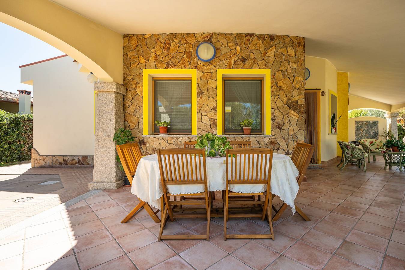 Holiday Home 'Villa Stefania' with Private Terrace, Garden, and Air Conditioning in Costa Rei, Muravera