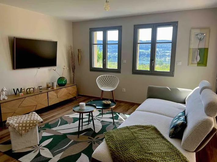 Ferienwohnung für 4 Personen, mit Seeblick und Terrasse - 1