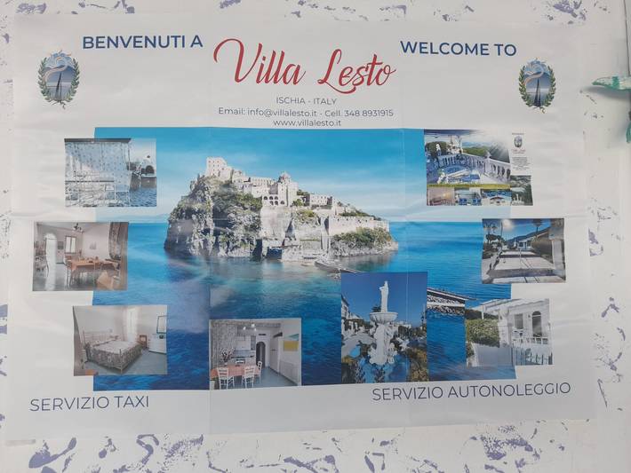 Ferienwohnung für 4 Personen, mit Garten und Meerblick auf Ischia