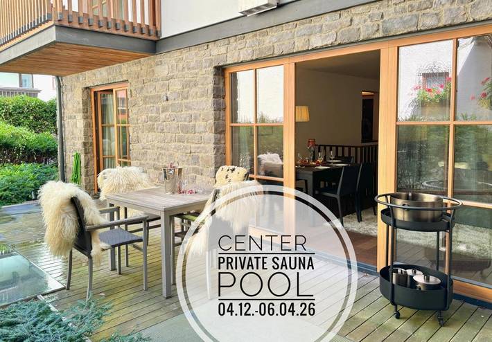 Ferienwohnung für 4 Personen, mit Pool und Terrasse sowie Sauna, mit Haustier in Kitzbühel