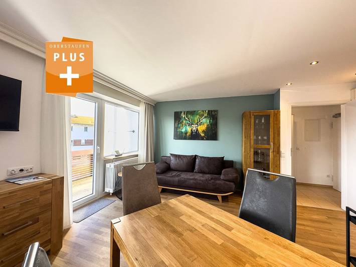 Ferienwohnung für 6 Personen, mit Balkon und Sauna in Oberstaufen