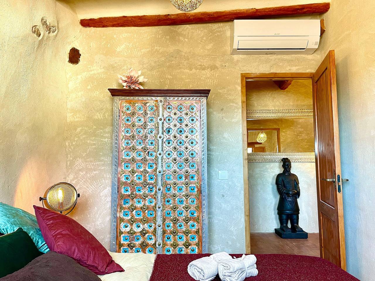 Landhaus 'El Kubo' mit Bergblick, Wi-Fi und Klimaanlage in Olba, Teruel und Umgebung