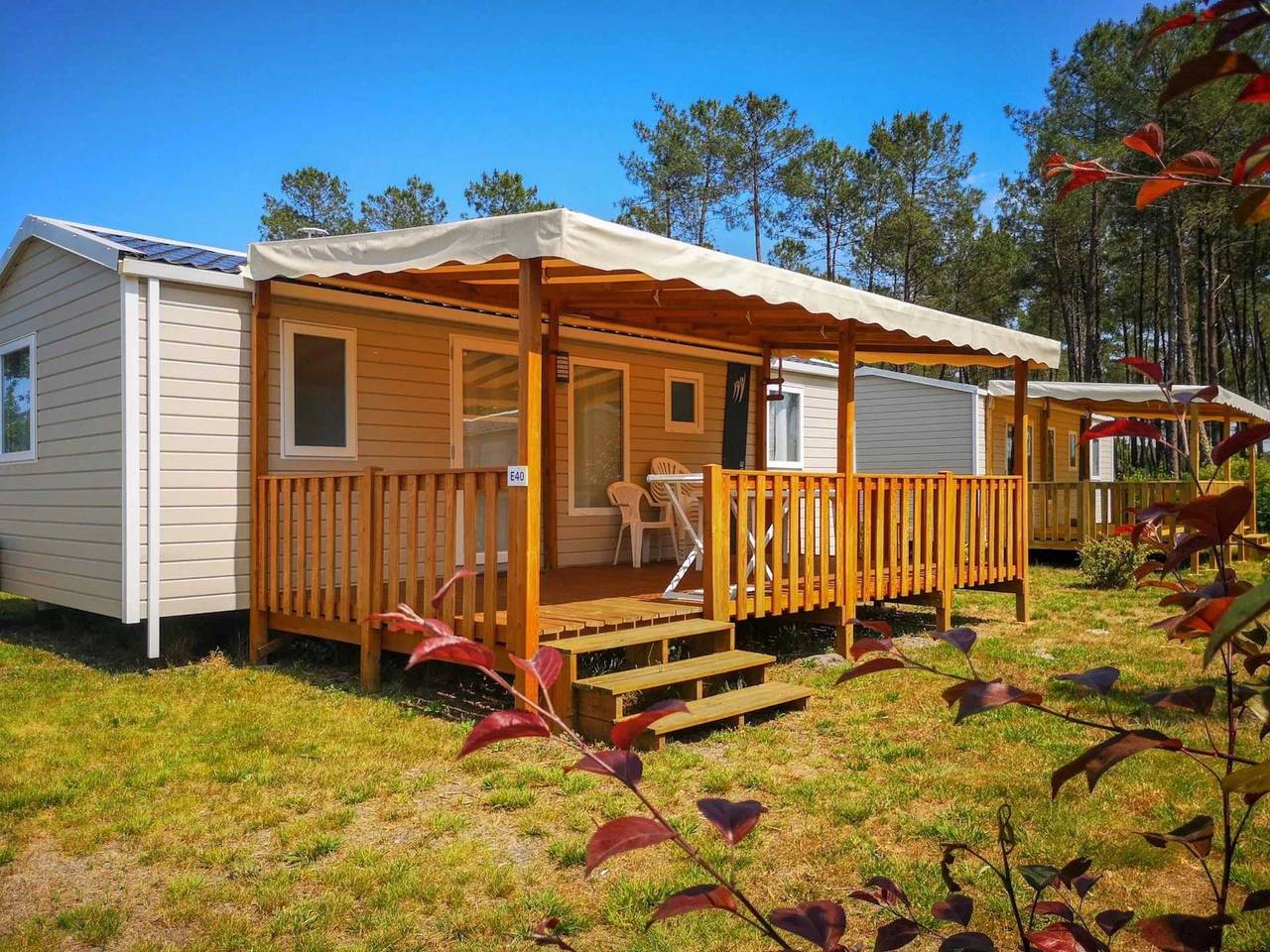 Camping 4 étoiles - Piscine  - ccaafee in Azur, Côte d’Argent