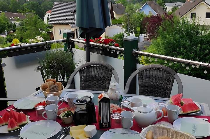 Ferienwohnung für 6 Personen, mit Garten und Balkon - 1
