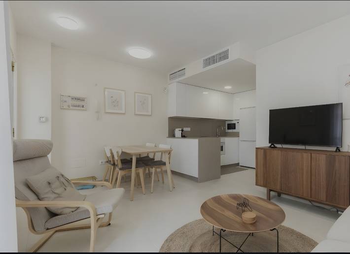 Appartement entier, Appartement « Nela » avec piscine commune, Wi-Fi et climatisation in Playas de Vera, Vera