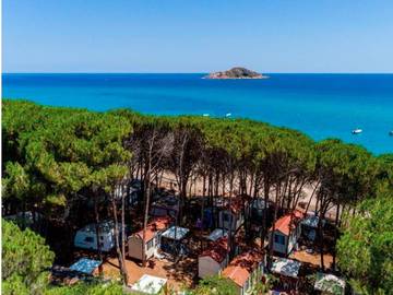 Bungalow für 5 Personen, mit Terrasse auf Sardinien