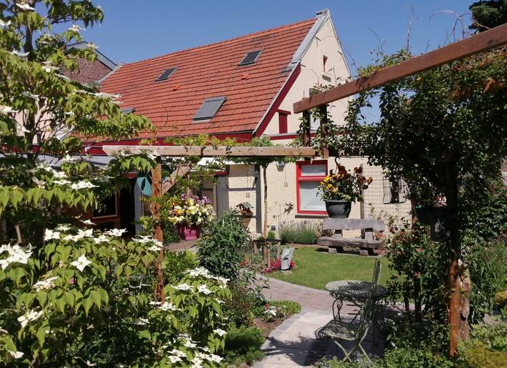 Chambre d’hôte pour 2 personnes, avec jardin, animaux acceptés aux Pays-Bas