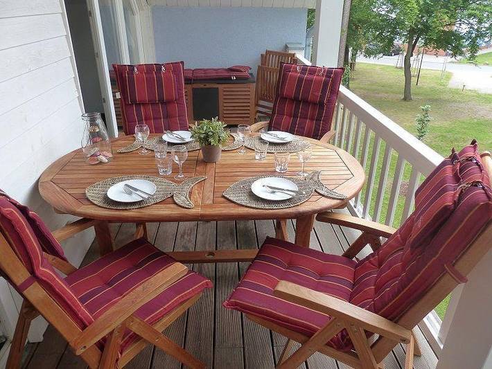 Ferienwohnung für 6 Personen, mit Balkon und Whirlpool sowie Sauna in Graal-Müritz