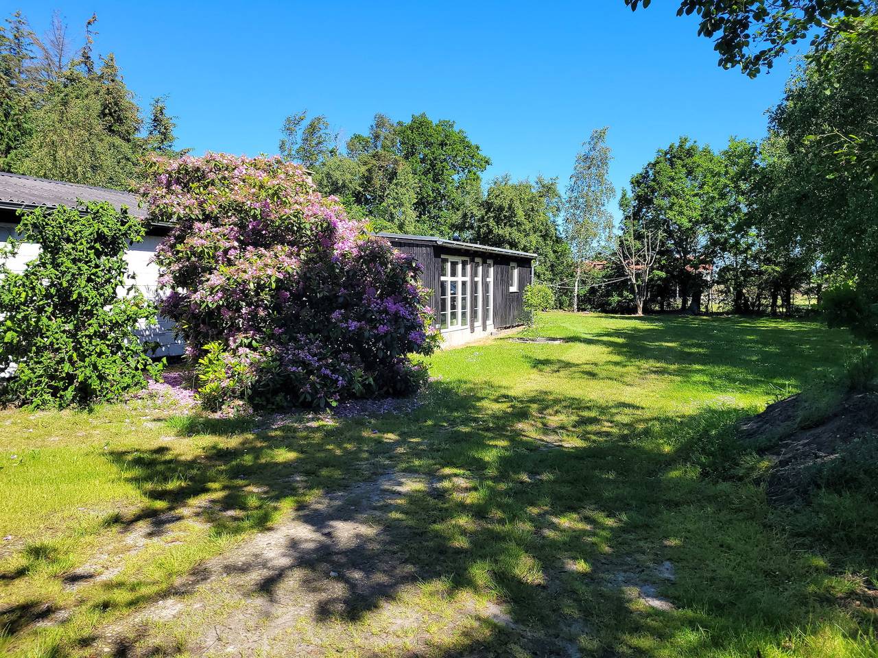 Lovely holiday home with spa and hot tub outside  in Hou, Aalborgregionen