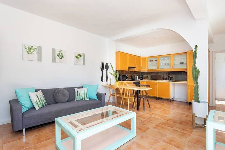 Ferienwohnung für 4 Personen, mit Garten und Pool in San Andrés