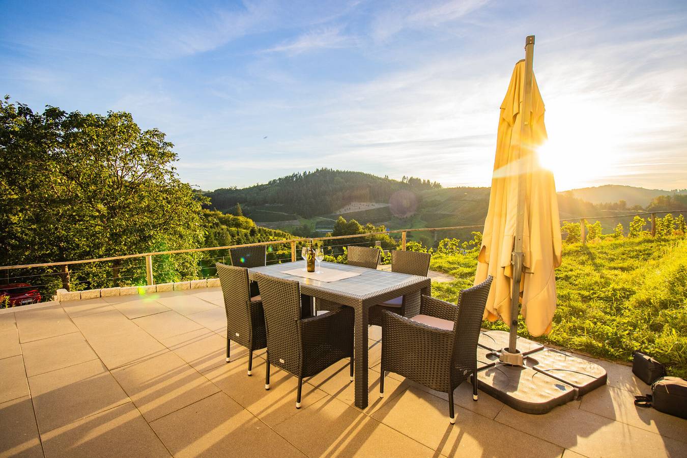 Ganze Wohnung, Ferienwohnung 'Paradieshof' mit Privatterrasse und Wi-Fi in Lautenbach, Mittlerer Schwarzwald
