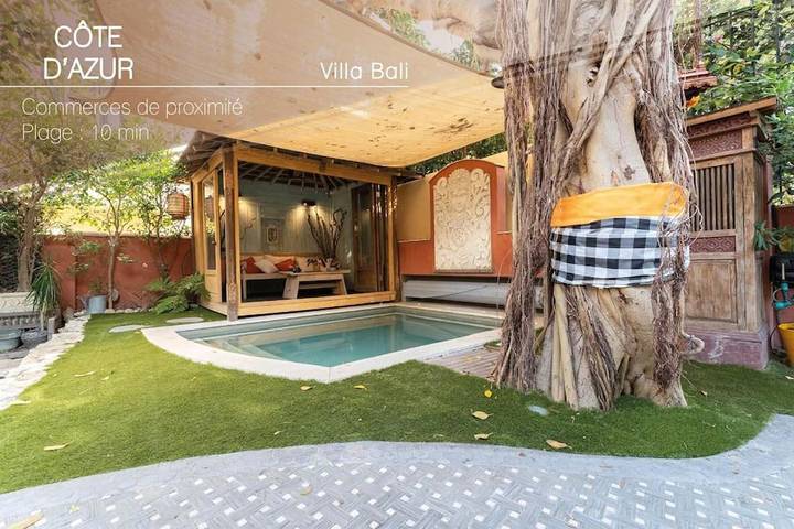 Villa pour 6 personnes, avec Terrasse ainsi que Jardin et Piscine à Beaulieu-sur-Mer