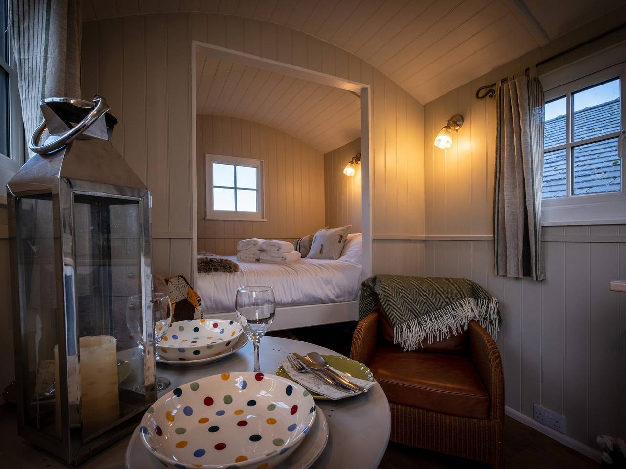 The Pleasant Hut at Mount Pleasant Farm in Cumbria