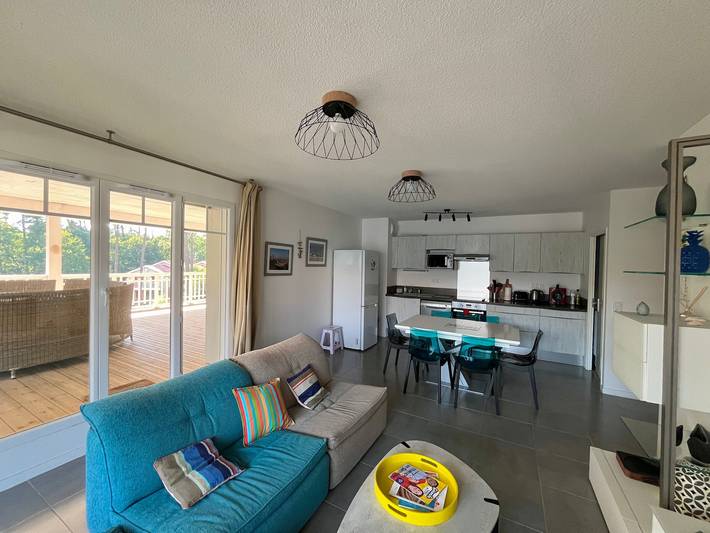 Appartement de vacances pour 6 personnes, avec terrasse et piscine à La Teste-de-Buch