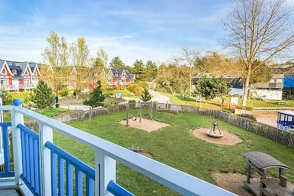 Location de vacances pour 5 personnes, avec terrasse ainsi que vue et piscine, animaux acceptés à Fort-Mahon-Plage - 3