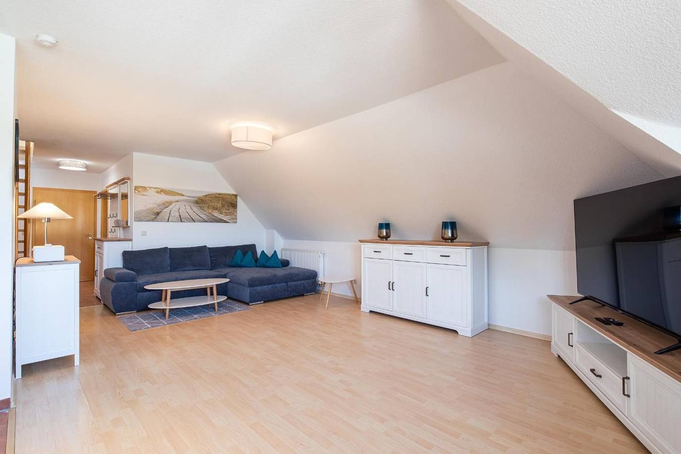 Apartamento entero, Apartamento 'Ferienwohnung 5 Seebrücke' con vistas al lago, terraza privada y Wi-Fi in Seedorf (Sellin), Sellin