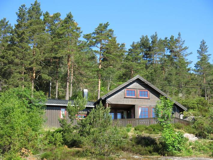 Ferienhaus für 8 Personen, mit Terrasse und Garten sowie Sauna in Åseral