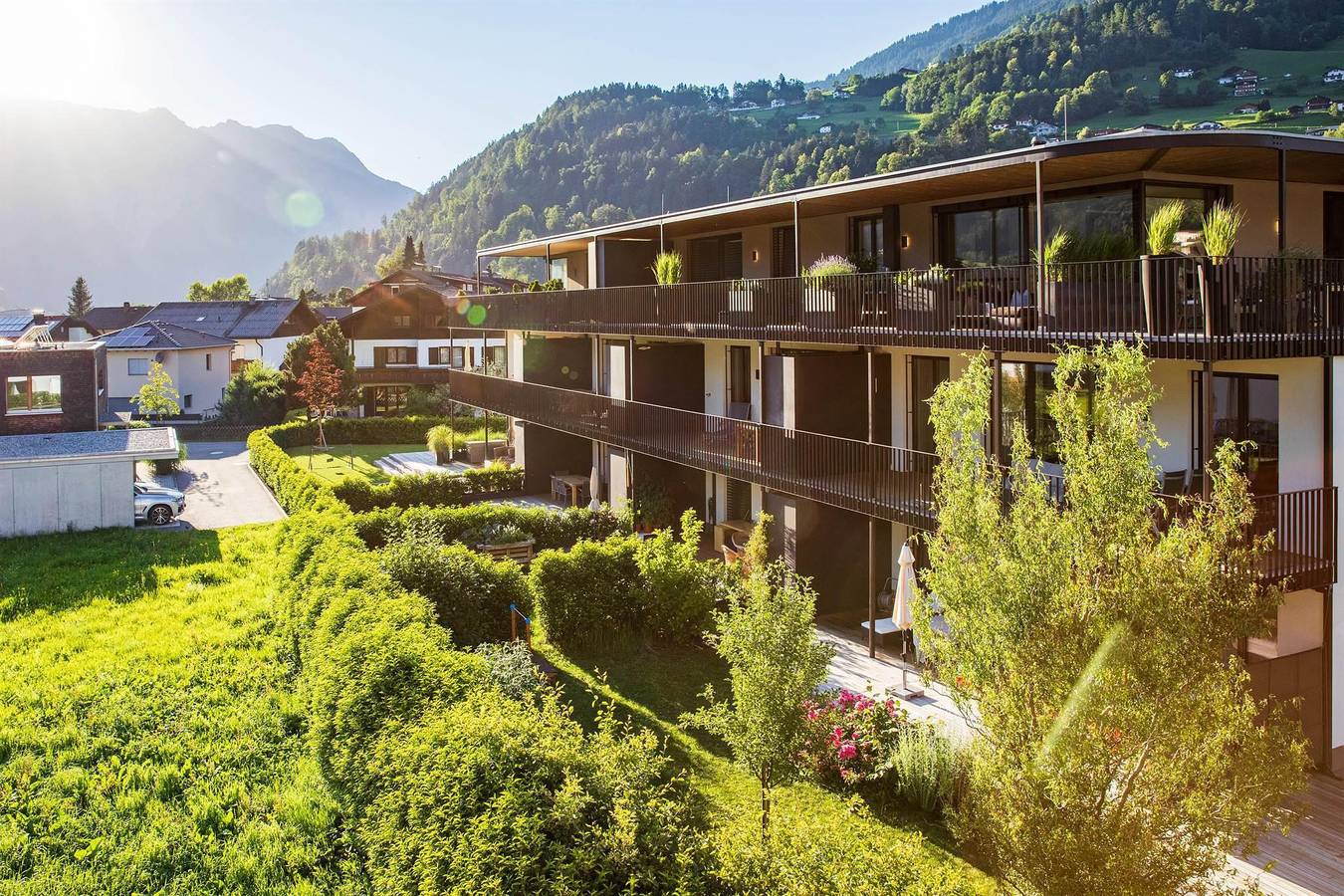 Appartement de vacances entier, Appartement, douche et baignoire, Wc, 2 chambres in Schruns, Schruns-Tschagguns