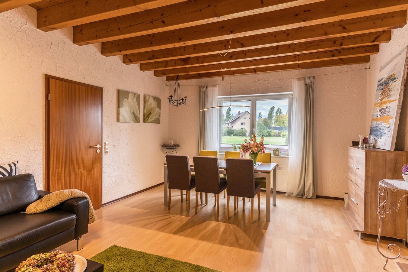 Appartement 2 in Haus Böhler op het eiland Reichenau met uitzicht op het meer, terras en tuin, foto 6