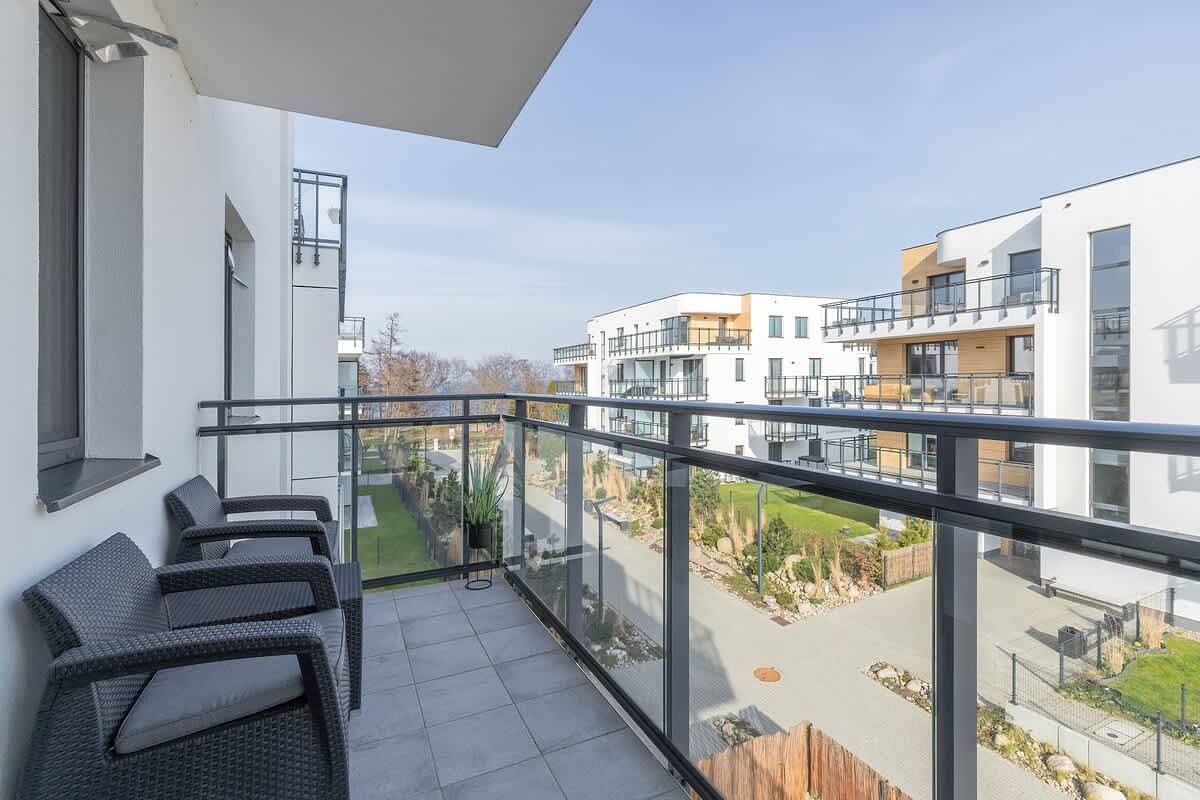 Ganze Wohnung, Stylish Apartment with Balcony | Parking | Close to the Beach in Puck, Polnische Ostsee