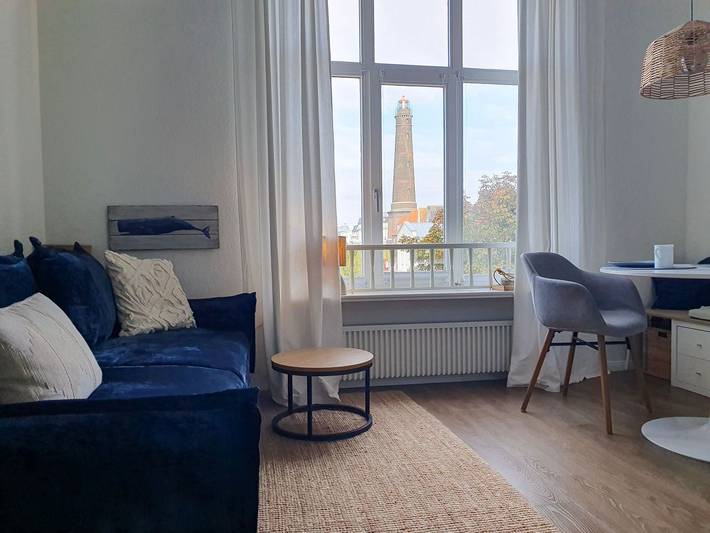 Ferienwohnung für 2 Personen, mit Ausblick auf Borkum - 2