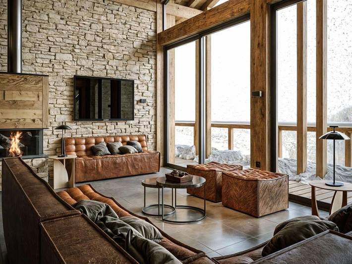Chalet voor 14 personen, with terras and sauna as well as whirlpool in Les Deux Alpes