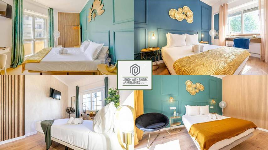 Maison d’hôte pour 2 personnes, avec balcon à Amadora