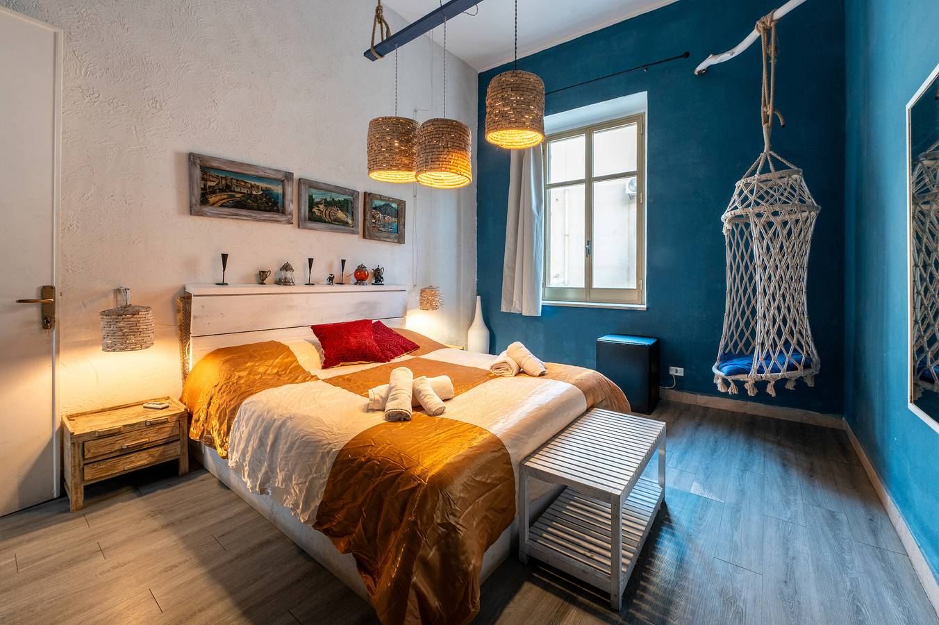 Zimmer 'Camera Matrimoniale 2' mit gemeinsamer Terrasse, Wi-Fi und Klimaanlage in Cefalù, Cefalù (gemeinde)