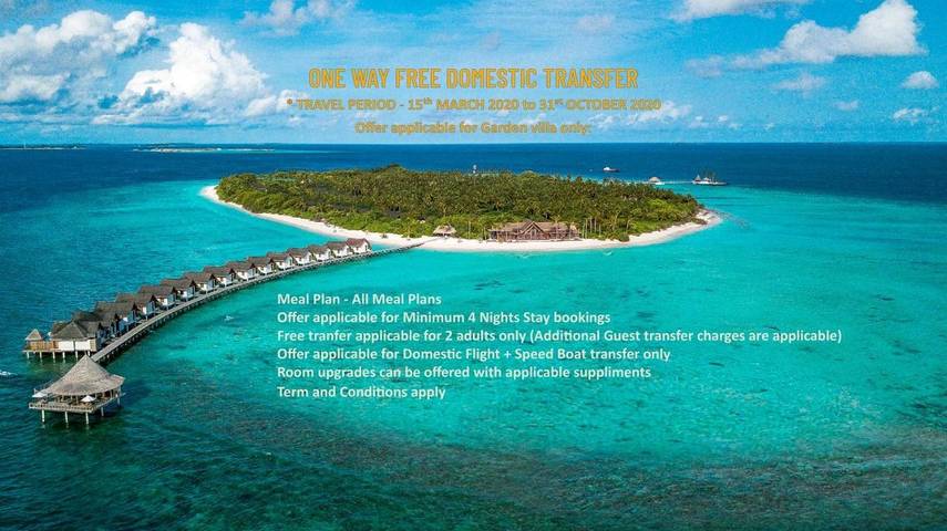 Station pour 2 personnes, avec sauna ainsi que jardin et jacuzzi dans Maldives - 2