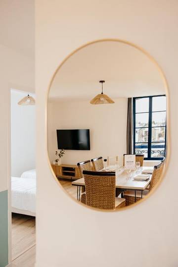 Gîte pour 6 personnes, avec vue dans Pont-Réan (Guichen)