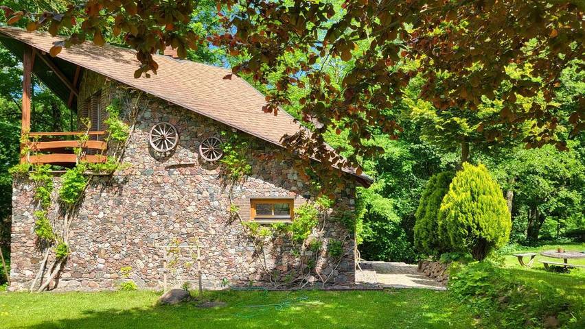 Vakantiewoning voor 5 personen, with balkon and uitzicht as well as sauna in Litouwen