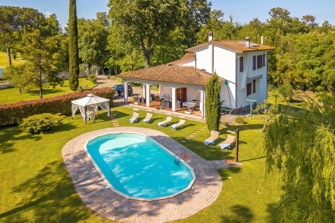 Villa Cerbaie in Fucecchio, Firenze province