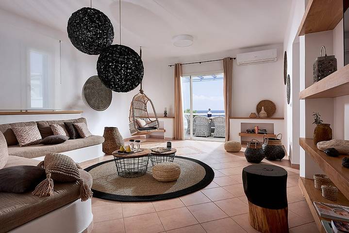 Location de vacances pour 5 personnes, avec balcon et vue sur l’océan dans Milos - 3