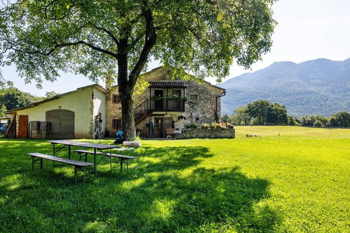 Pokój dla 2 osób, z ogród i balkon w Trentino
