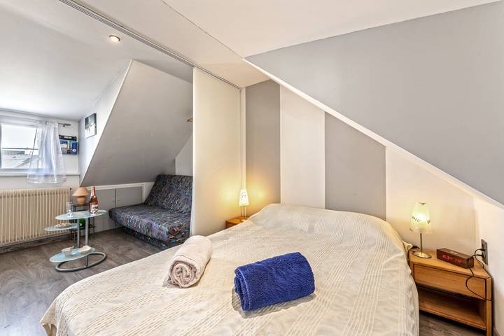Appartement entier, Appartement 'Domaine De Pharaon' avec terrasse partagée, Wi-Fi et climatisation in Morlaix, Ceinture Dorée