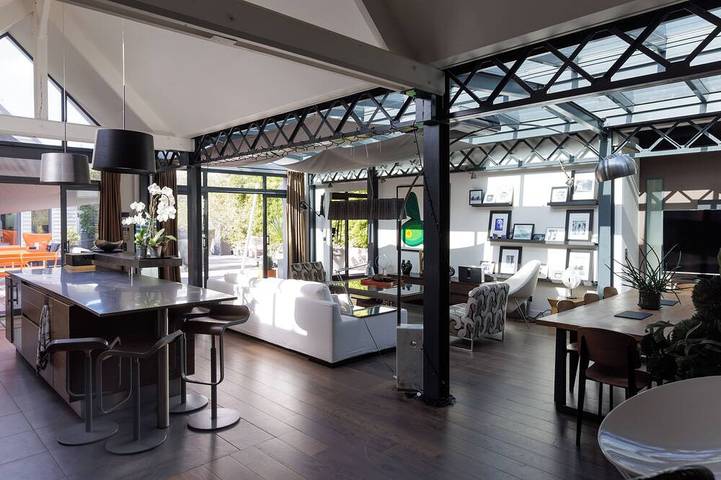 Location de vacances pour 12 personnes, avec terrasse et sauna dans Hippodrome de Deauville La Touques